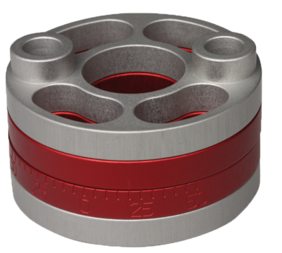 G+E spacers for forend raiser block 5mm, with_2