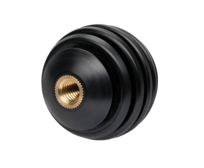 G+E SuperGrip bolt knob, black, Ø 30mm_2