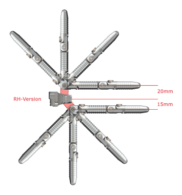 G+E Seitenauslagerung Freigewehrhaken 20mm rechts_6