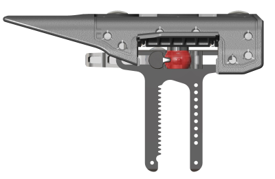 G+E Schaftbacke Bigbore Zahnstange +20mm, RH_11