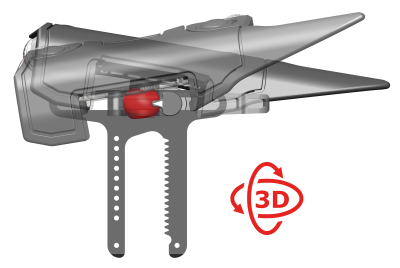 G+E cheek piece Bigbore medium ratchet, (+20mm)_7