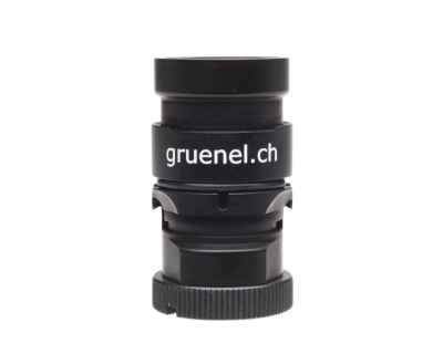 G+E Korntunnelhülse lang 34mm, M18, schwarz_2