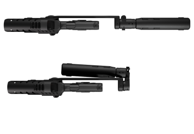 ODIN-II Anschlagschaft klappbar, für alle Pistolen_2