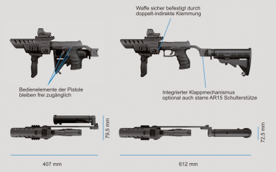 ODIN-II Anschlagschaft klappbar, für alle Pistolen_3