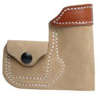 DeSantis Pocket Holster, Leather w/ Ammo Pouch