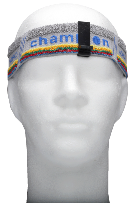 Champion Stirnband Grau mit Clip_1