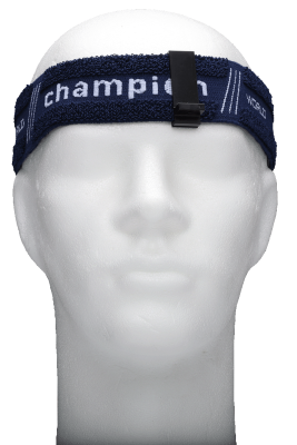 Champion Stirnband Blau mit Clip_1