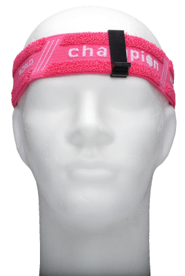 Champion Stirnband Pink mit Clip_1