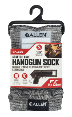 Allen Knit Gun Sock for Handguns 14", assorted_3