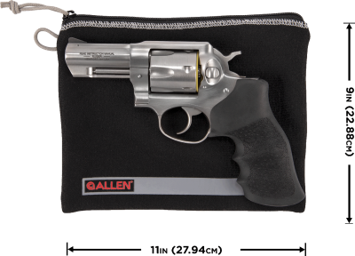 Etui en polaire pour armes de poing Allen, 23x28cm_2