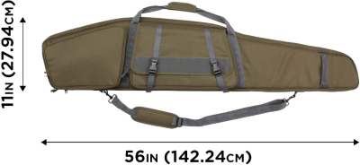 Allen Tac-Six 55" Garrison Rifle Case, O.D. Green_2