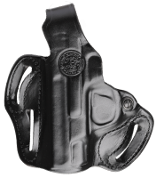 S&W Holster Black Leather Scabbard Thumb Break, LH