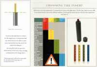 Nielsen insert de calibre p. Ghost, ROUGE max. 6mm