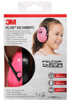 3M Peltor Gehörschutz Kid Pink, 27 dB_2