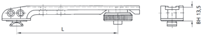 ERA Brückenschwenkmontage Swarovski L=109mm_1