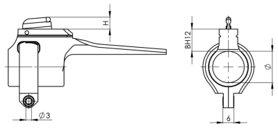 ERA NSB Ringkornsattel für Riemenbügel, Ø17.5mm_3