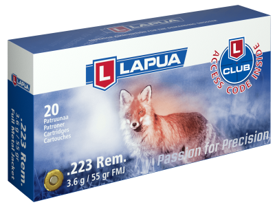 Lapua Kugelpatrone .223Rem, FMJ 55gr S569_1