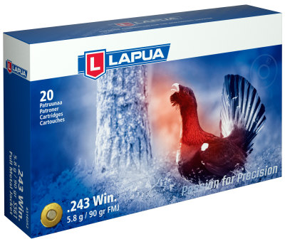 Lapua Cartridge .243Win, FMJ 90gr B503_1