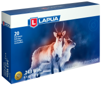 Lapua Cartridge .243Win, SP 100gr E497