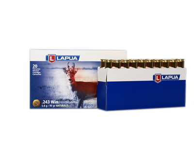 Lapua Kugelpatrone .243Win, Naturalis 90gr N509_2