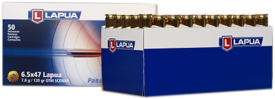 Lapua Cartridge 6.5x47Lapua, Scenar OTM 120gr_2