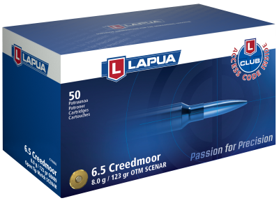 Lapua Kugelpatrone 6.5Creedmoor, Scenar OTM 123gr_1