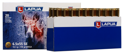 Lapua Cartouches 6.5x55Swedish, Mega SP 155gr_2