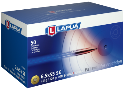 Lapua Cartouches 6.5x55Swedish, Scenar-L OTM_1