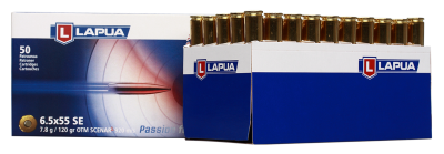 Lapua Kugelpatrone 6.5x55Swedish, Scenar-L OTM_2