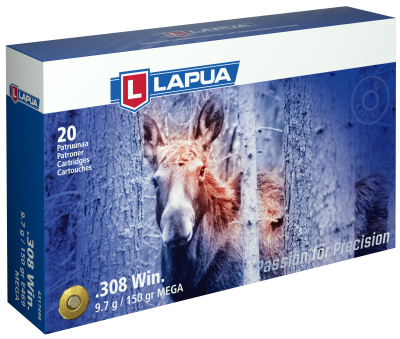 Lapua Kugelpatrone .308Win, Mega SP 150gr E469_1