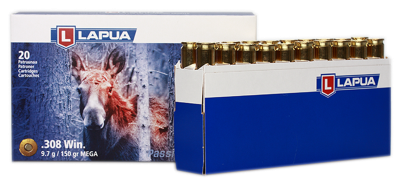 Lapua Cartridge .308Win, Mega SP 150gr E469_2