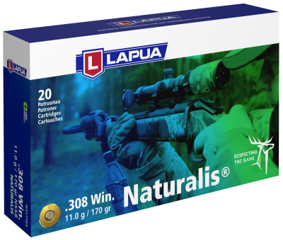 Lapua Kugelpatrone .308Win, Naturalis 170gr N558_1