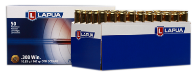 Lapua Kugelpatrone .308Win, Scenar OTM 167gr GB422_2