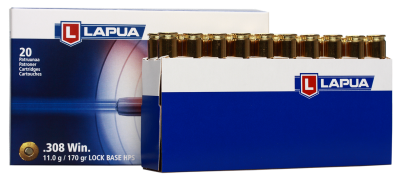 Lapua Cartridge .308Win, FMJBT 170gr D476_2