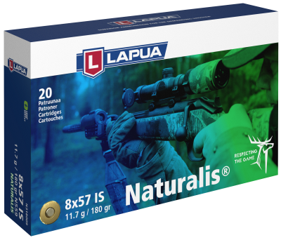 Lapua Cartridge 8x57IS, Naturalis 180gr N559_1