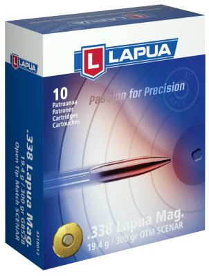 Lapua Kugelpatrone .338Lapua Mag, Scenar OTM 300gr_1