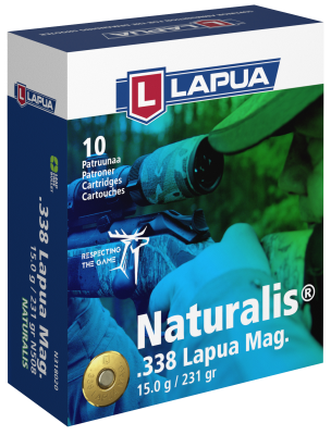 Lapua Kugelpatrone .338Lapua Mag, Naturalis 231gr_1