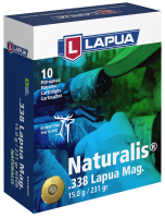 Lapua Cartouches .338Lapua Mag, Naturalis 231gr