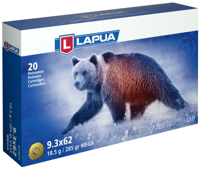 Lapua Cartouches 9.3x62, Mega SP 285gr E433_1