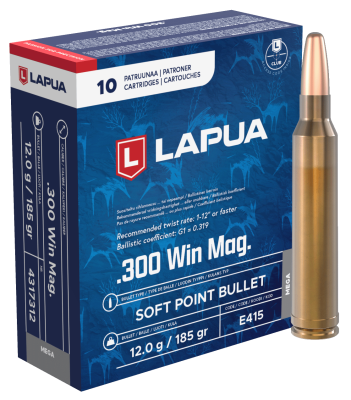 Lapua Cartridge .300 Win Mag, MEGA 185gr_1