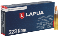 Lapua Kugelpatrone .223Rem, FMJ 55gr S569