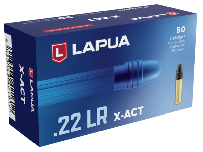 Lapua KK-Patrone .22lr, X-ACT_1