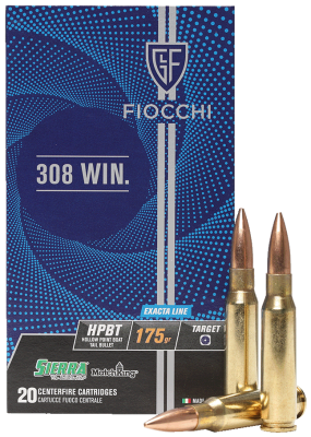 Fiocchi Kugelpatrone .308Win. HPBT Exacta 175gr_1