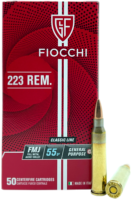 Fiocchi Kugelpatrone .223Rem, FMJ 55gr/3.56g_1