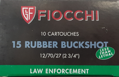 Fiocchi rubber buckshot 12/70, Rubber Buckshot_1