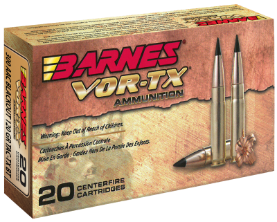 Barnes Cartouches .300AAC Blackout, TacTX BT 120gr_1