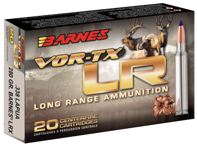 Barnes Kugelpatrone .338Lapua, LRX BT 280gr_1