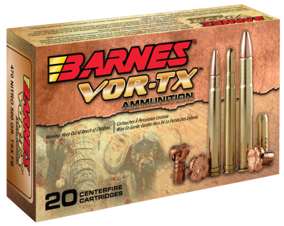 Barnes Kugelpatrone .470Nitro, TSX FB 500gr_1