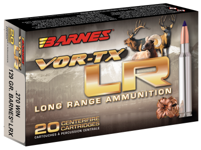 Barnes Kugelpatrone .270Win, LRX BT 129gr_1