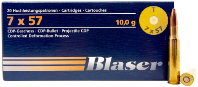 Blaser Kugelpatrone 7x57, CDP 154gr/10g_1